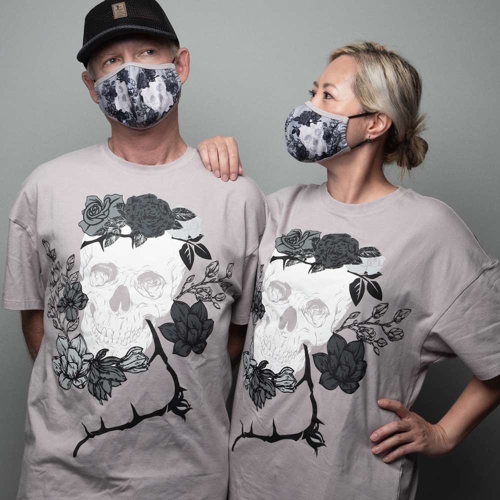 Unisex Skull tee